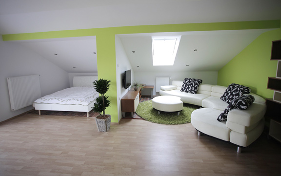 The artist-in-residence apartments at the 5, Cankarjeva Street run by the Public Fund for Cultural Activities of the Republic of Slovenia.