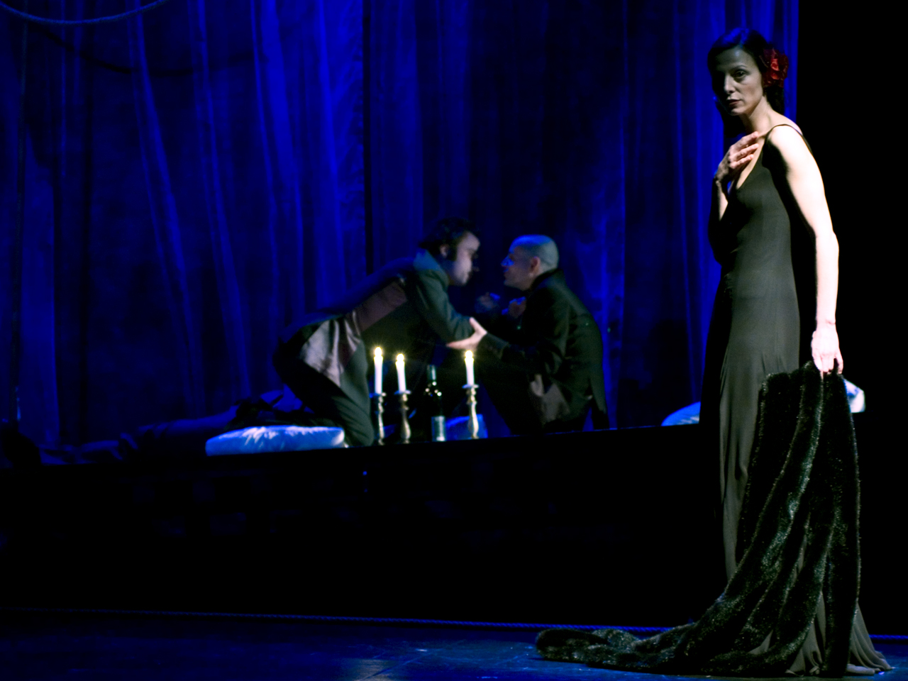Ivan Cankar's Lepa Vida directed by Sebastijan Horvat, Maribor Theatre Festival, 2008.
