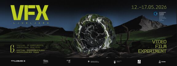 The poster of the 2026 edition of VFX Ljubljana Festival.