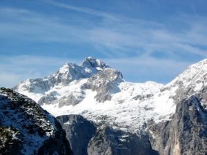 <!--LINK'" 0:431-->, Triglav is the highest mountain in Slovenia, Julian Alps. Iconic in Slovene national identity and contemporary art.
