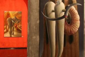 <!--LINK'" 0:781--> exhibition <i>Made in France</i> in the <!--LINK'" 0:782-->, 2005