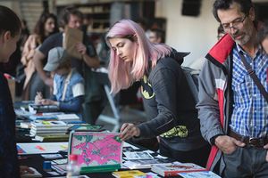 Tinta Festival comics fair at <!--LINK'" 0:55-->, 2017