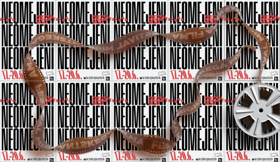 The Migrant Film Festival graphic design, 2019