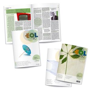 Eol Magazine, Packaging, environment, logistics: specialist magazine for packaging, environment and logistics, first Slovenian magazine for sustainable development, published by <!--LINK'" 0:234--> since 2001