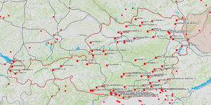 Online version (printscreen) of interactive <!--LINK'" 0:19-->, featuring events in Austria. Collected 2010&ndash;2018 by <!--LINK'" 0:20--> for the <!--LINK'" 0:21--> database of events worldwide.