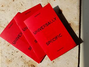 The booklet <!--LINK'" 0:39--> is a series of reflections on vernacular architecture, created during a train journey from Ljubljana to Lisbon.
