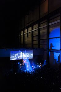 <!--LINK'" 0:1350--> performing at Tate Modern's Turbine Hall, London, 2012